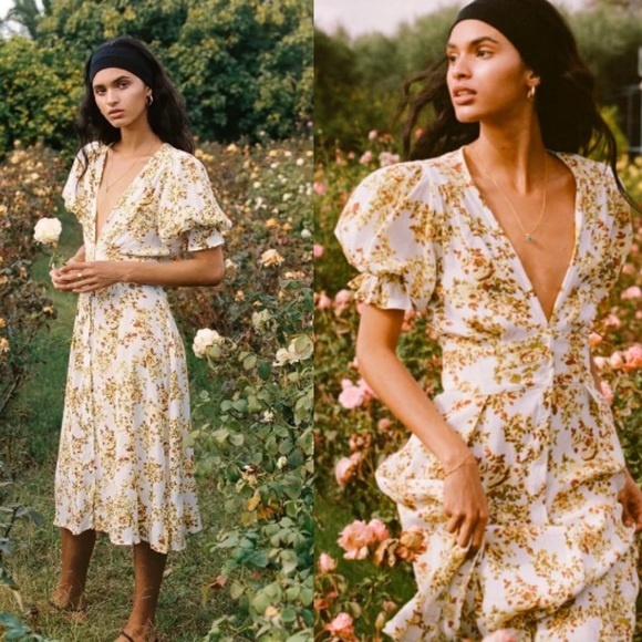 Anthropologie Dresses & Skirts - Anthro “Faithfull The Brand” Rafa Midi Dress